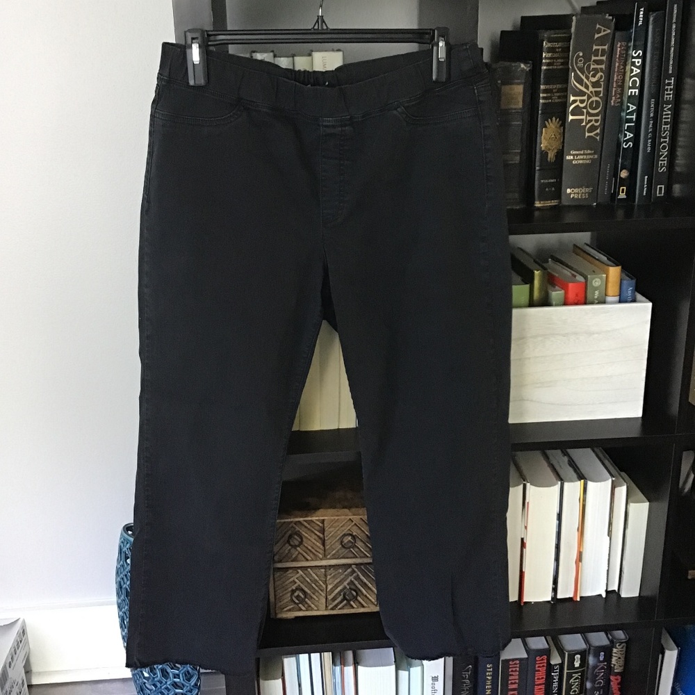 Eileen Fisher pull on denim jeans
